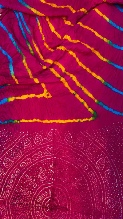 orignail lehariya saree