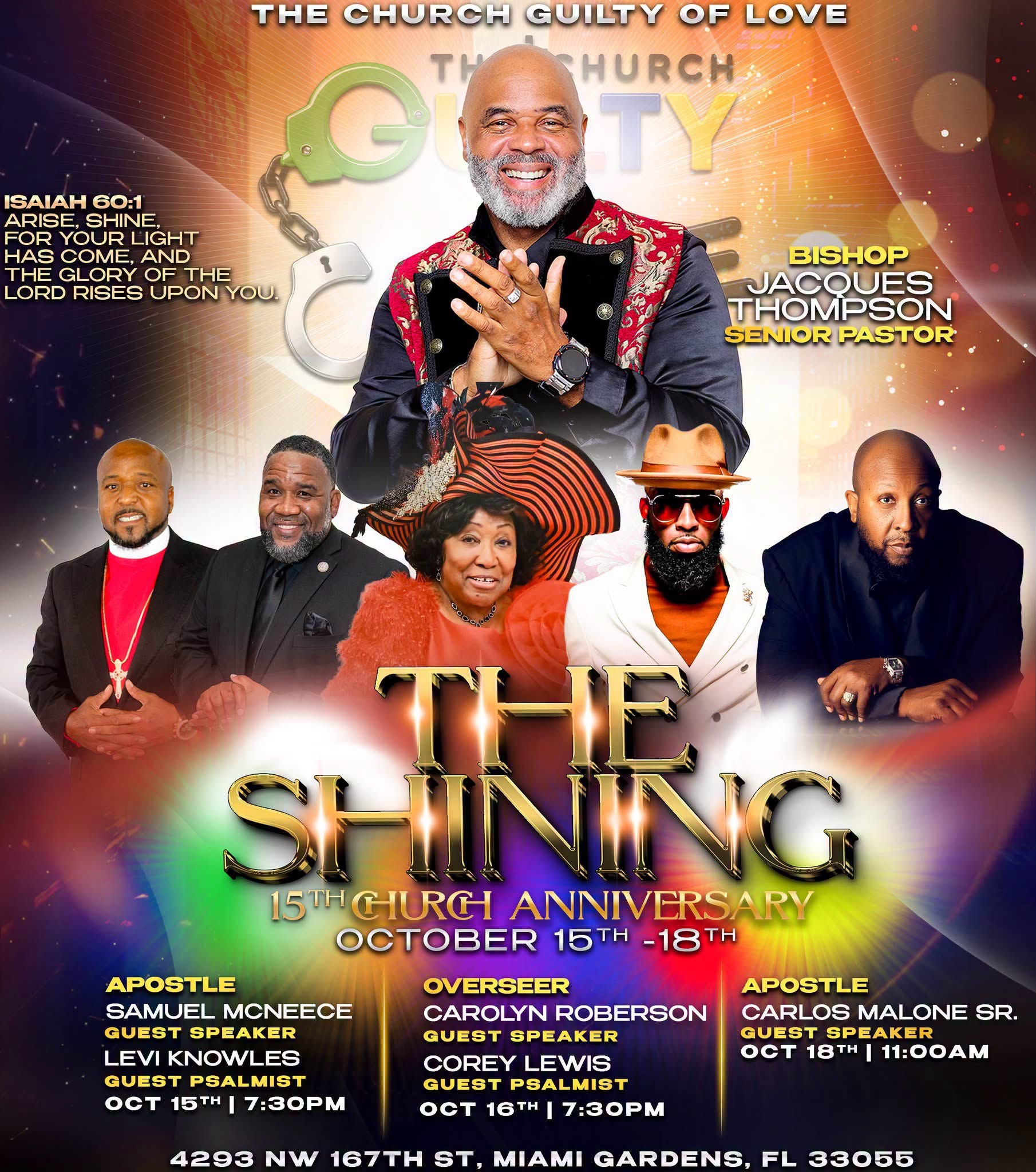 The Shining — TCGOL 15th Church Anniversary