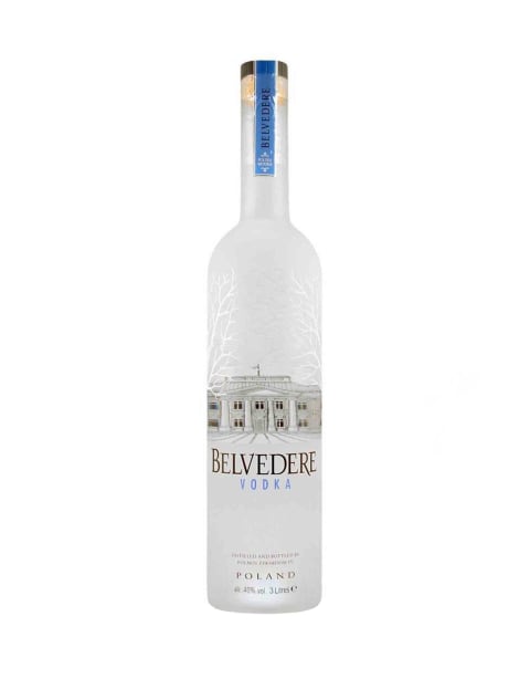 belvedere vodka bottle