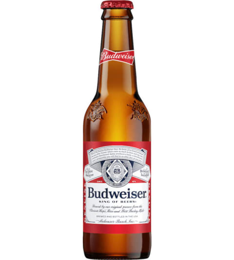 budweiser beer bottle