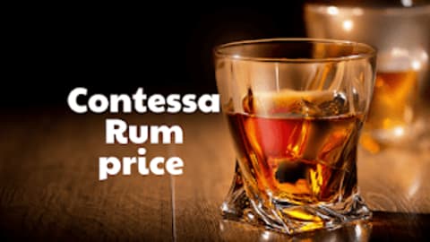 contessa xxx rum bottle