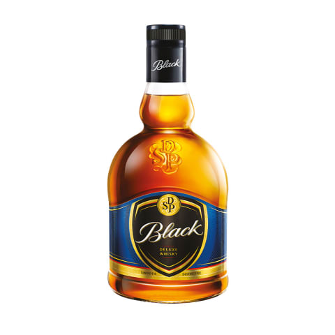 director's special black whisky bottle