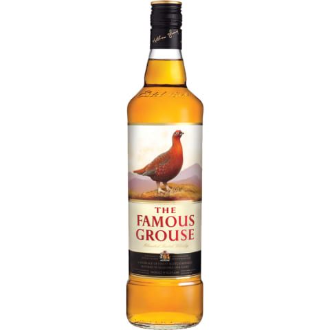 the famous grouse blended scotch whisky bottle
