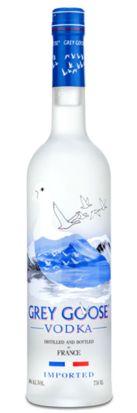 grey goose vodka bottle