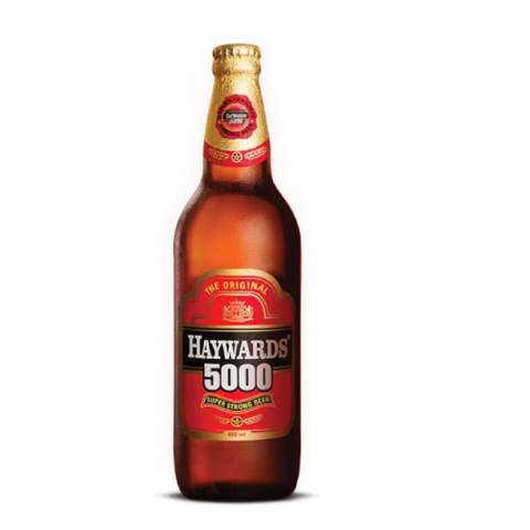 haywards 5000 strong beer bottle