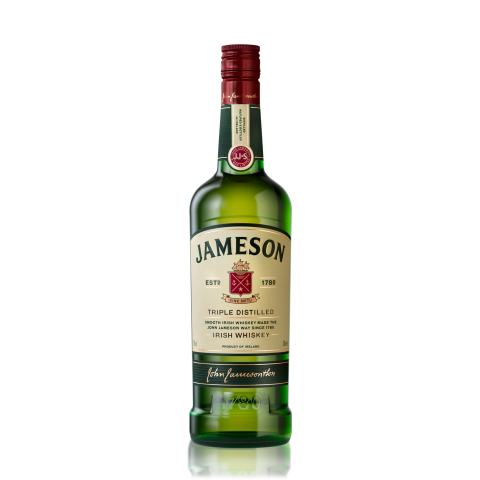 jameson irish whiskey bottle