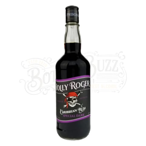 jolly roger dark rum bottle