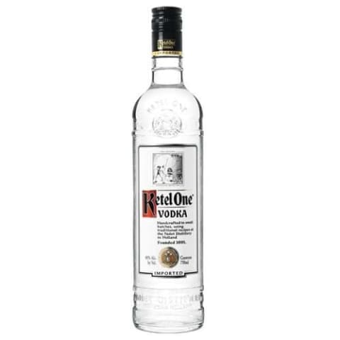 ketel one vodka bottle