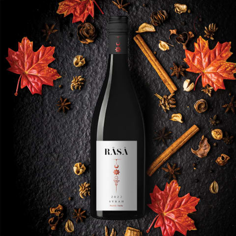 sula rasa shiraz red wine bottle