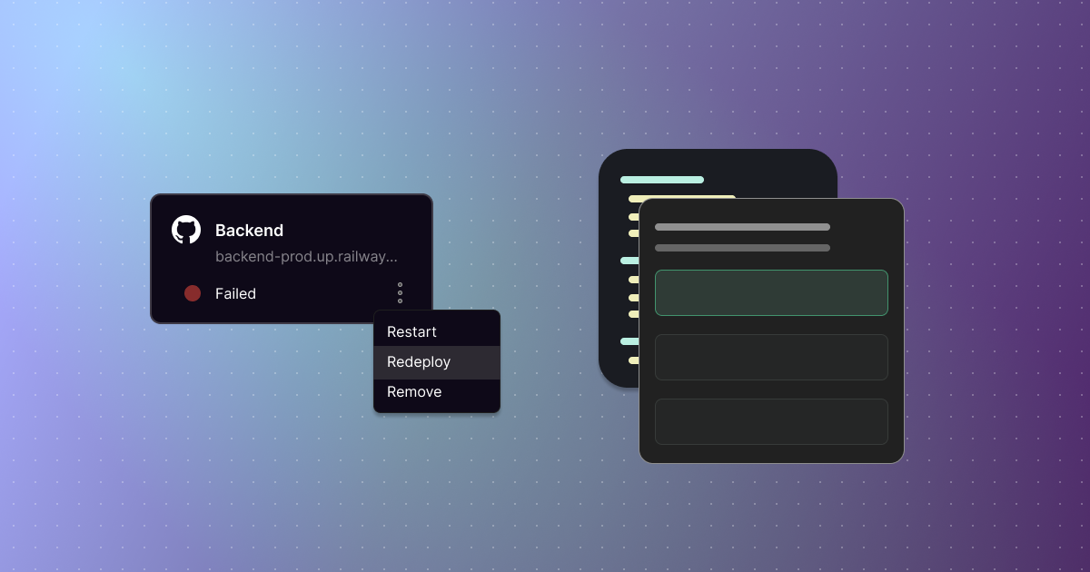 Changelog #0104 — Config as Code Beta, Redeploy Button, Updated Context ...