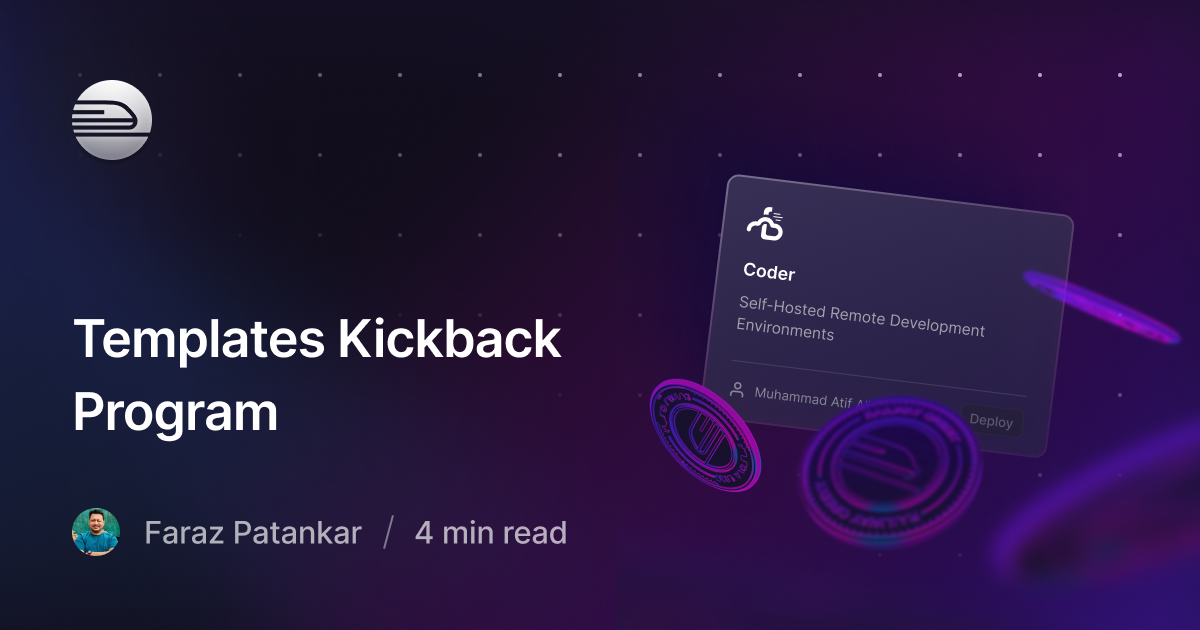 Templates Kickback Program