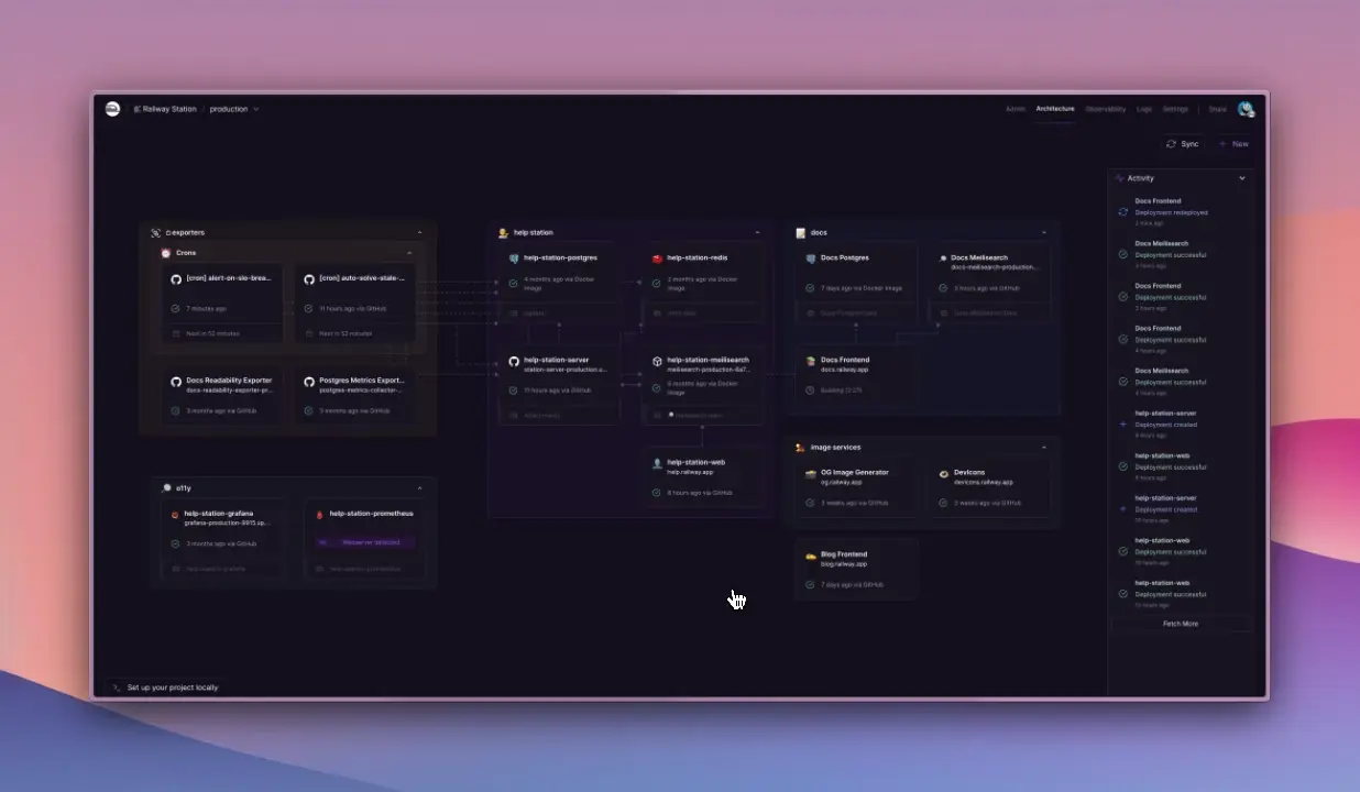 Real-time deployments demo
