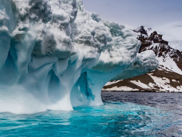 Un iceberg en el Polo Sur