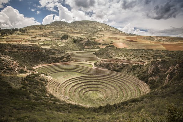 Ruins of Moray in Sacred Valley