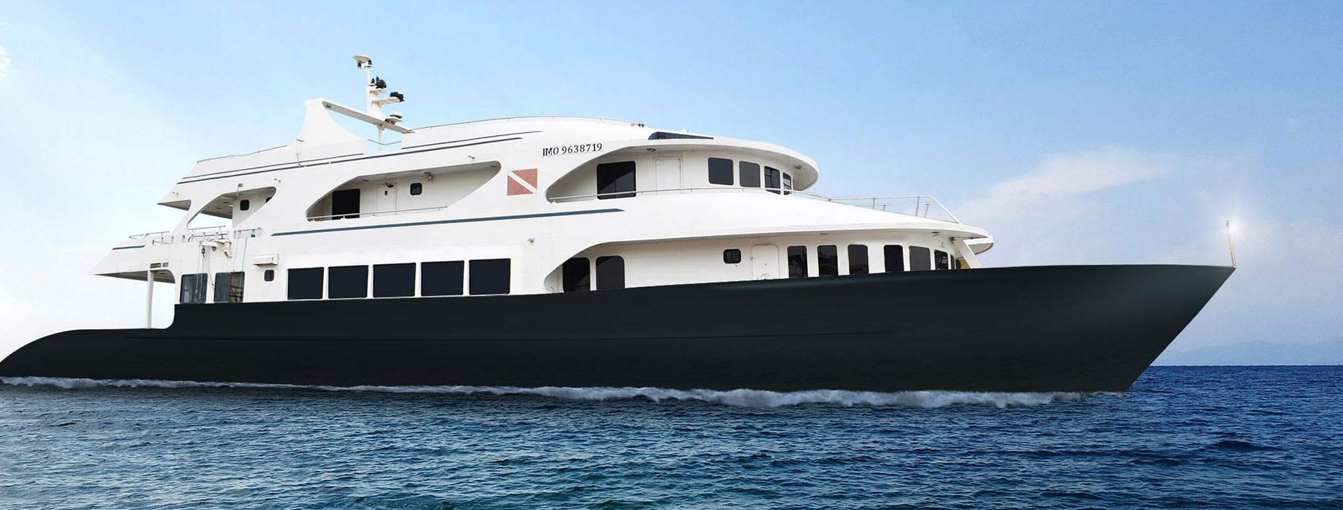Ship at sea