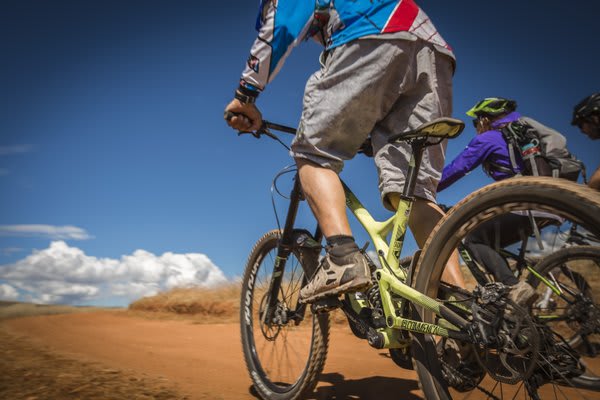 Guys Mountain Biking Sacred Valley