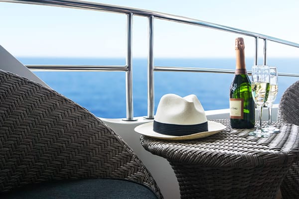 some libations on galapagos boat