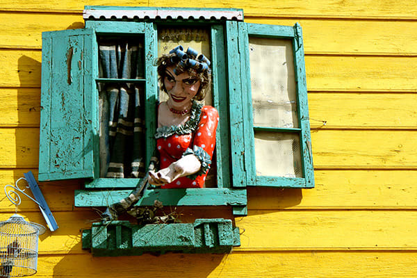 Buenos Aires Artsy Window