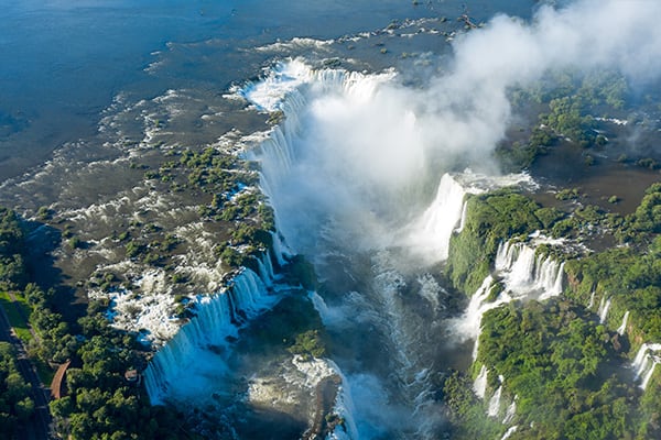 Iguazu Falls From Above