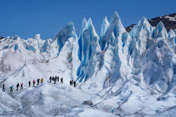 Hiking with Crampons Argentina