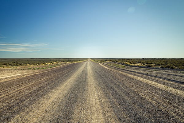 Driving across argentina to Calafate