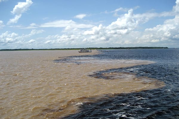 meeting of the waters Brazil