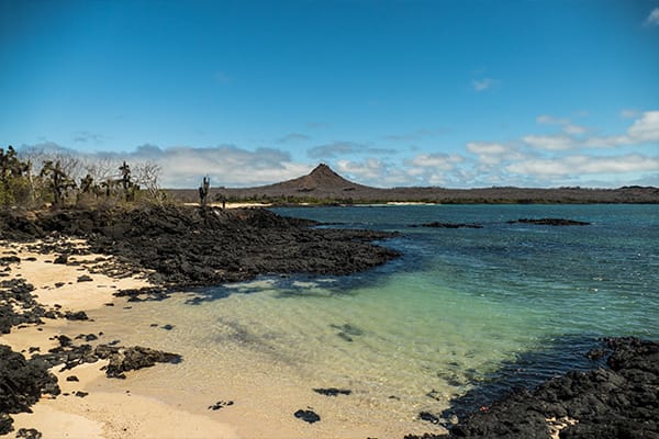 clear water snorkeling in the Galapagos