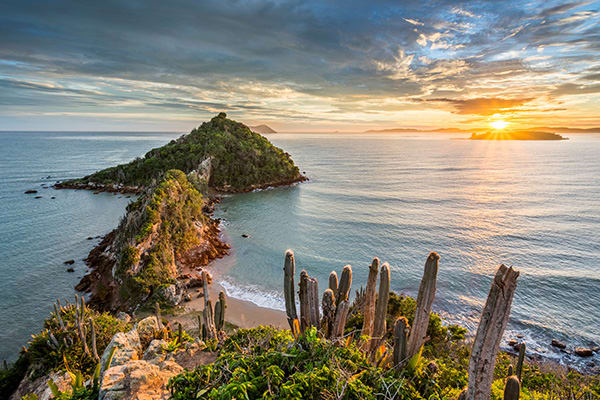 Islands and atlantic ocean buzios