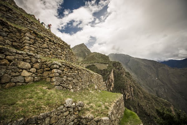 Machu Picchu in dramatic light