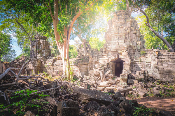 Ruins of a temple