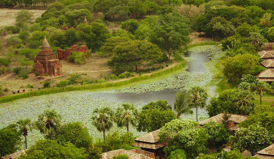 Bagan from above