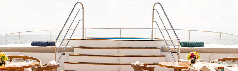 Kontiki Wayra Yacht's Jacuzzi