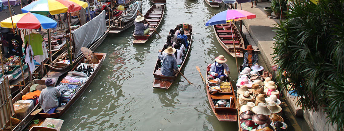 Floating,Market