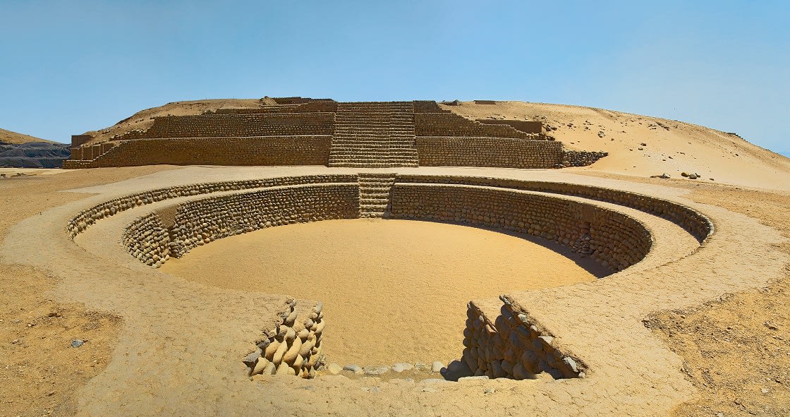 Sacred City Of Caral, North Lima