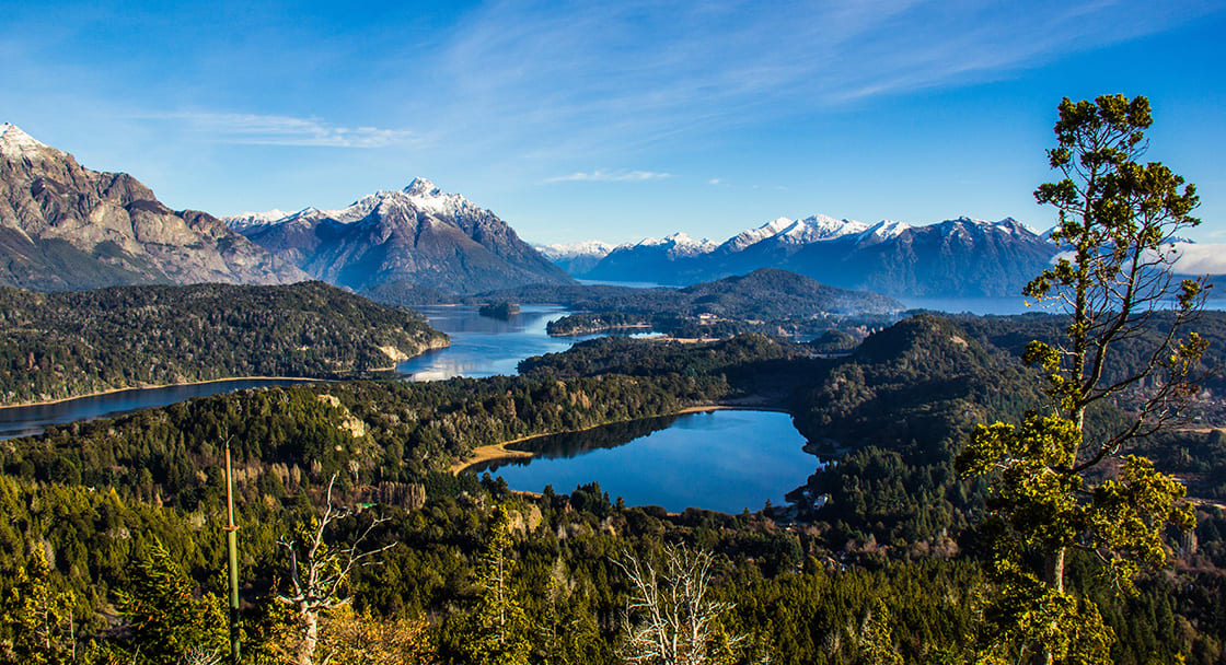 View Of The Nahuel Huapi Lake From Campanario Hill 