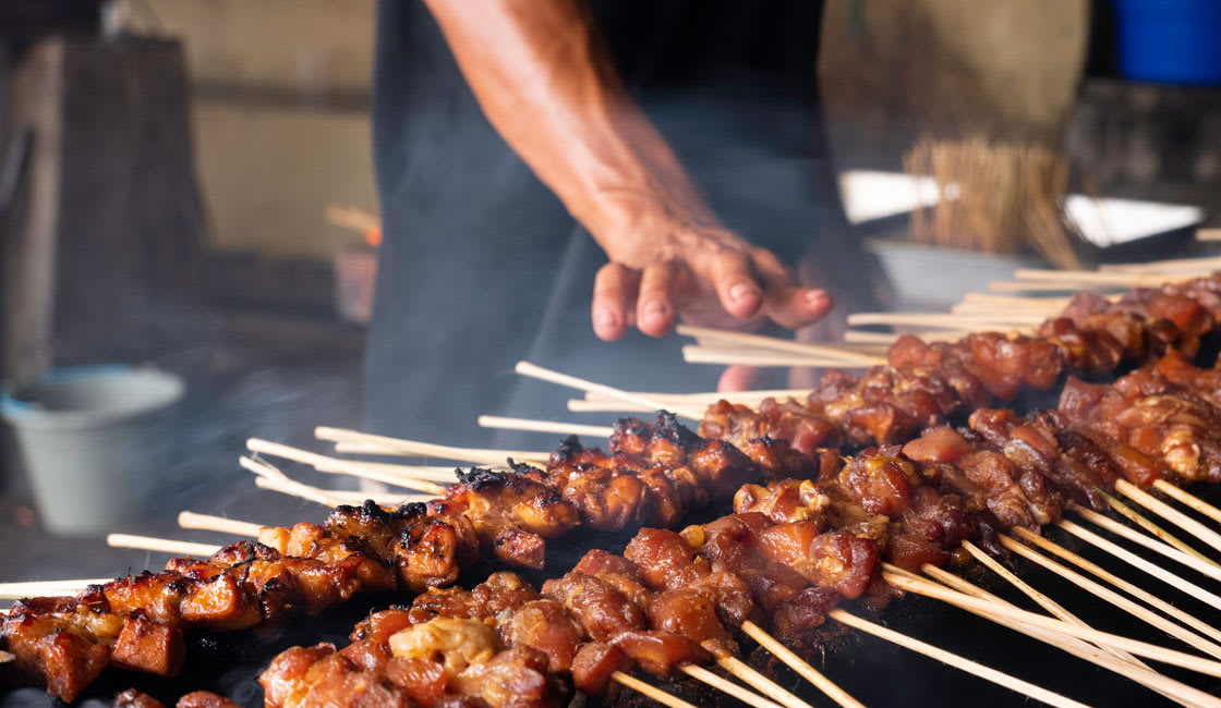 Asian Street Food Satay