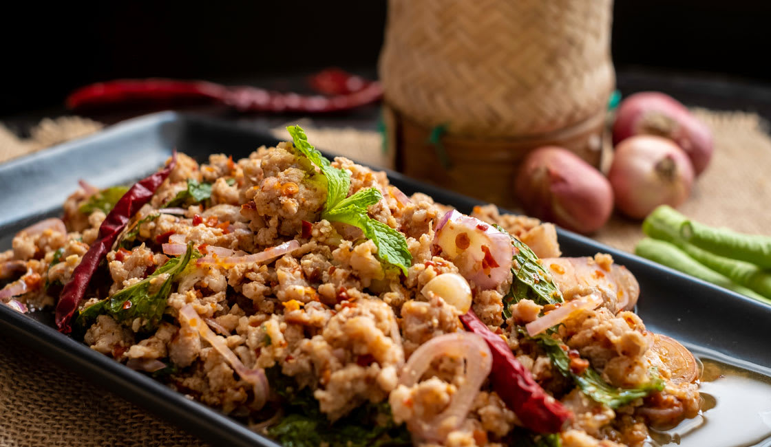 larb salad