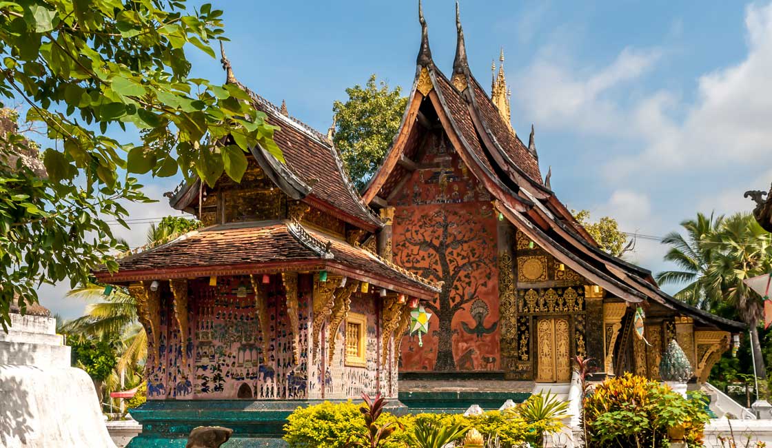 A temple in Luang Prabang