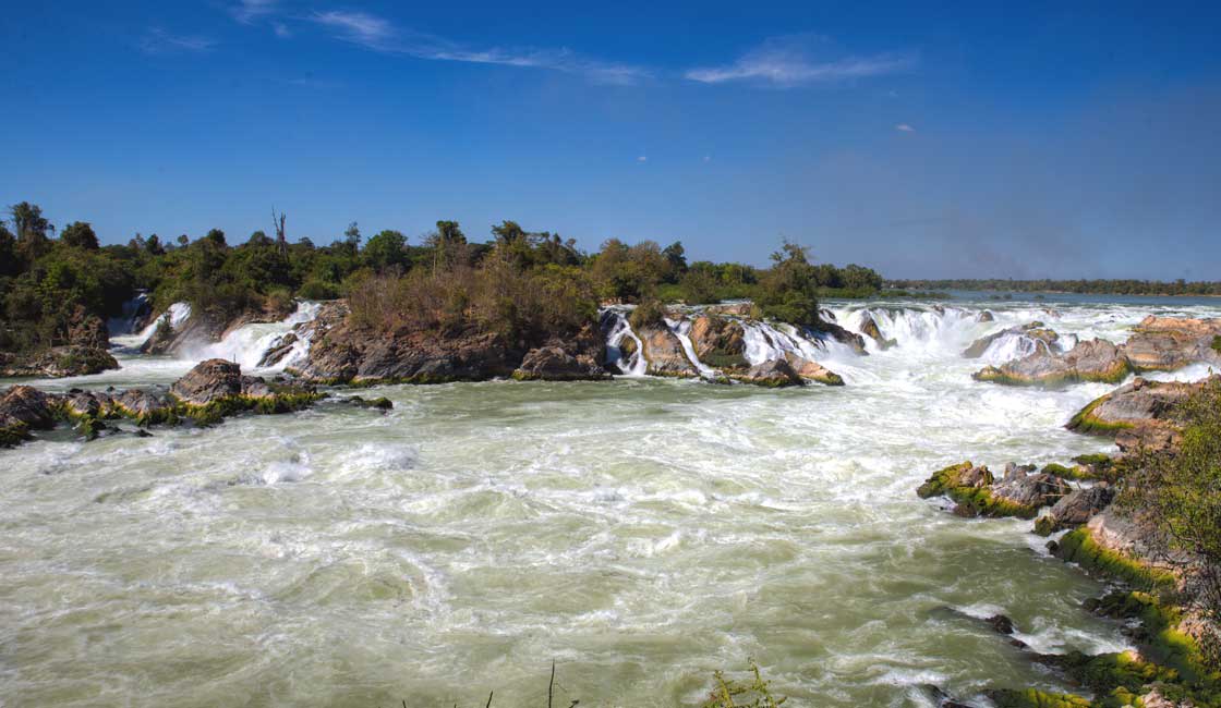 Rapids in Laos