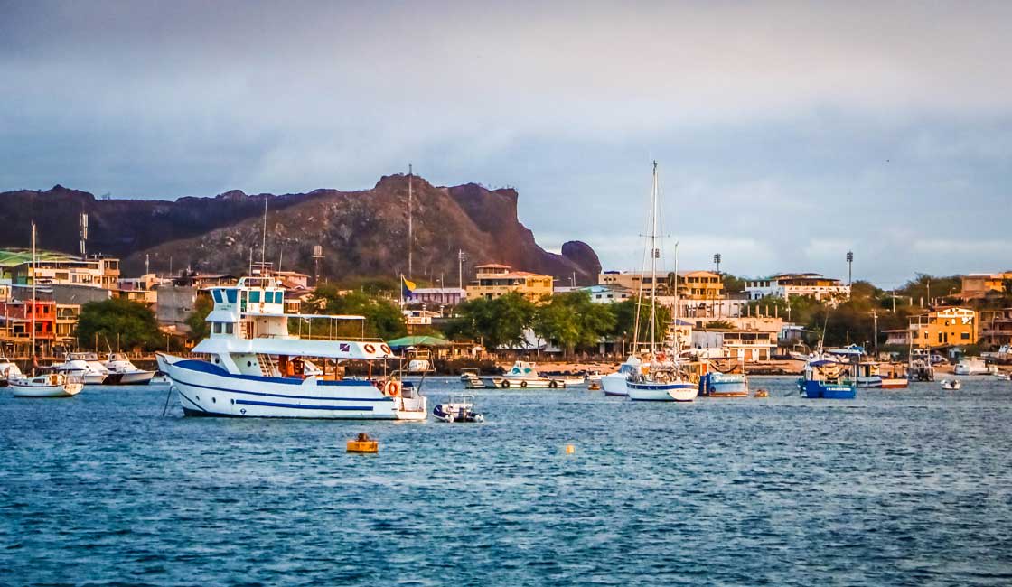 Port in Galapagos