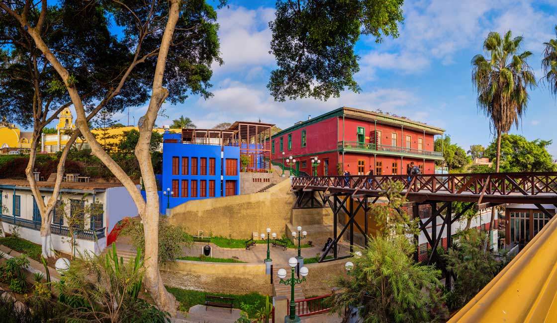 Colorful buildings 