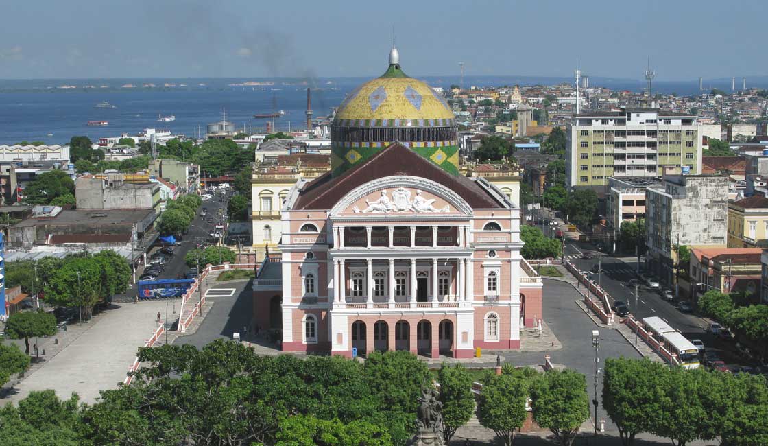 Large Theatre in Manaus