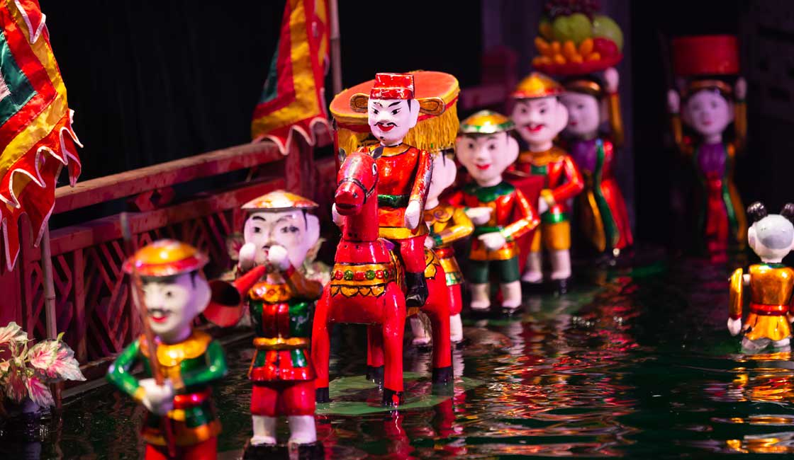 Water puppets