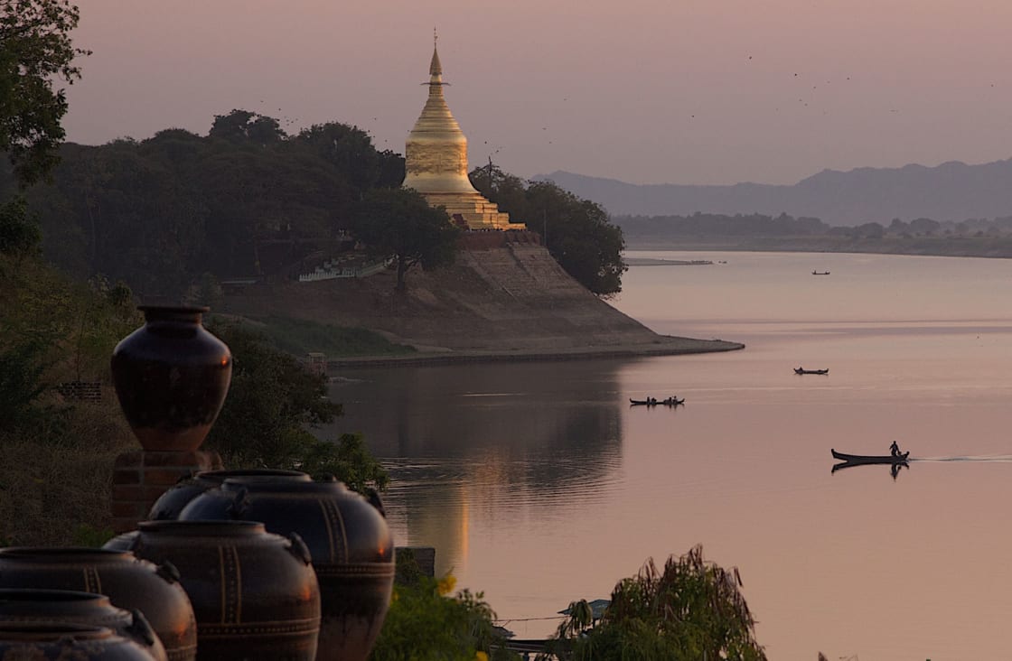 Best time to cruise Irrawaddy is from November to April