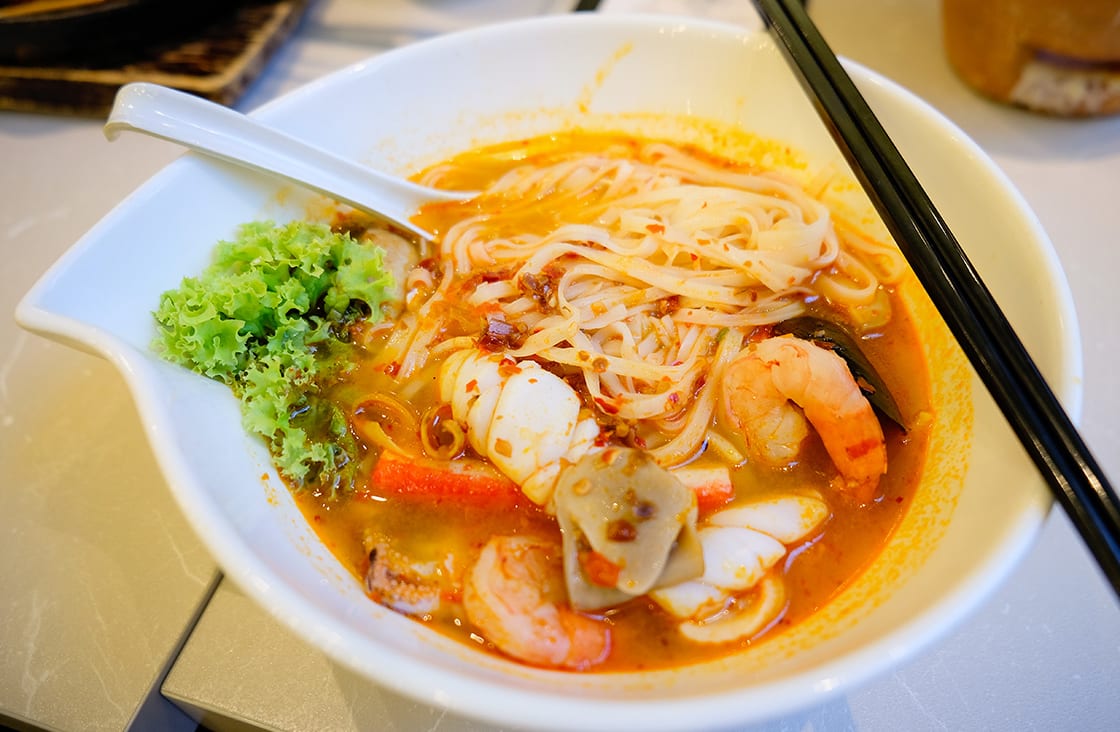 Fish & Shrimp Noodle Soup