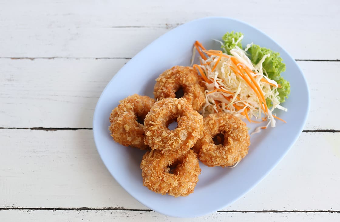 Banh Cong (Fried Shrimp Cake)