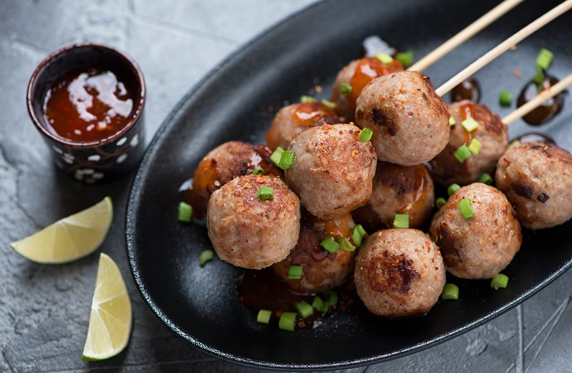 Nem-Nuong-pork meatballs