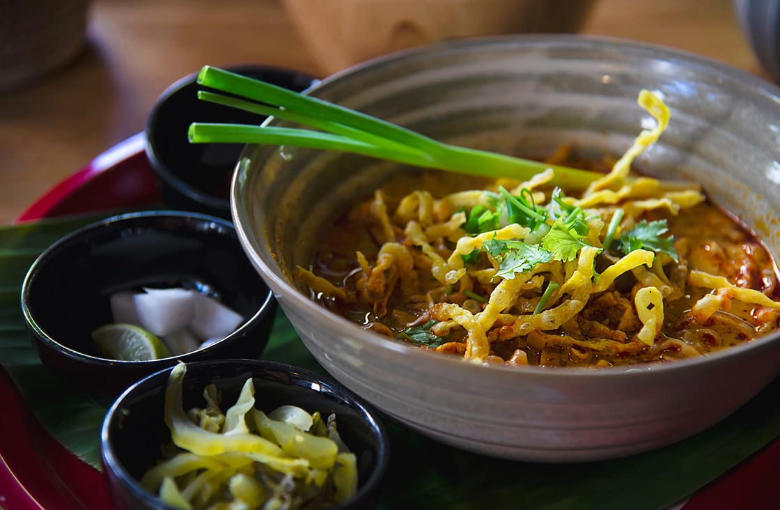 Thai Coconut Curry Noodle Soup