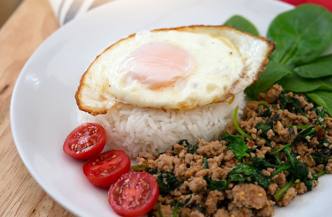 Stir-Fried Thai Basil & Pork