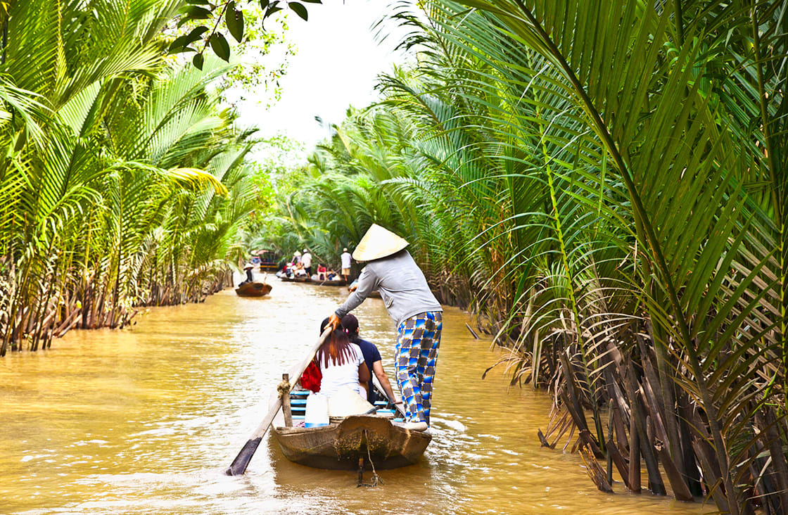 A,Famous,Tourist,Destination,Is,Ben,Tre,Village,In,Mekong